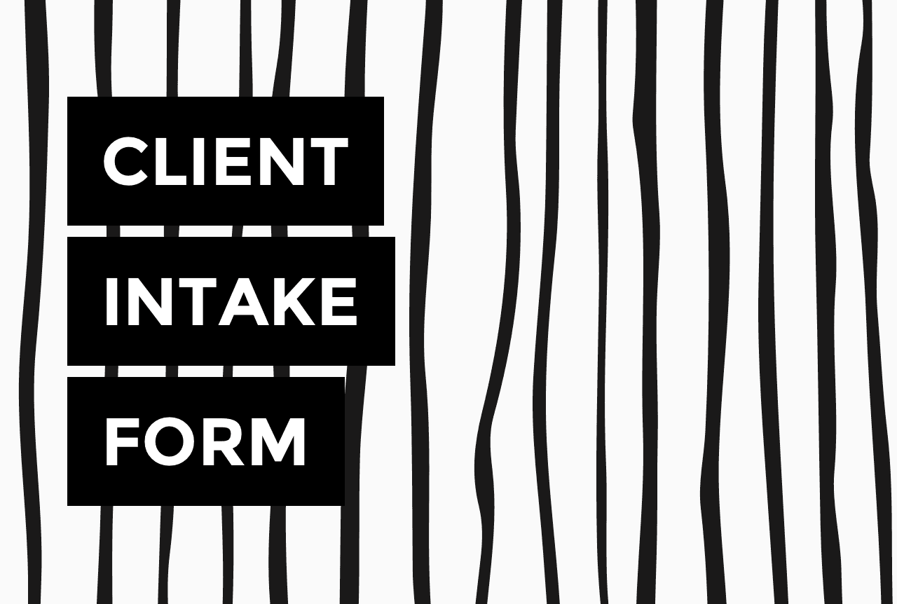 Create a new client intake form for your business